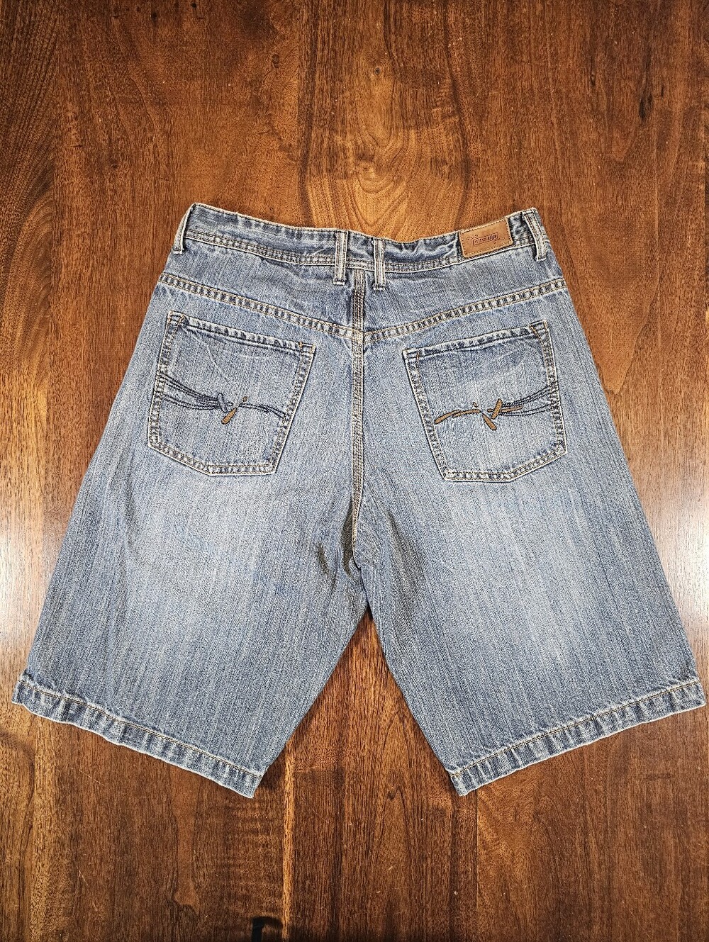 Urban Up Pipeline Men's Denim Shorts Jorts Washed 90s Y2k Size 33
